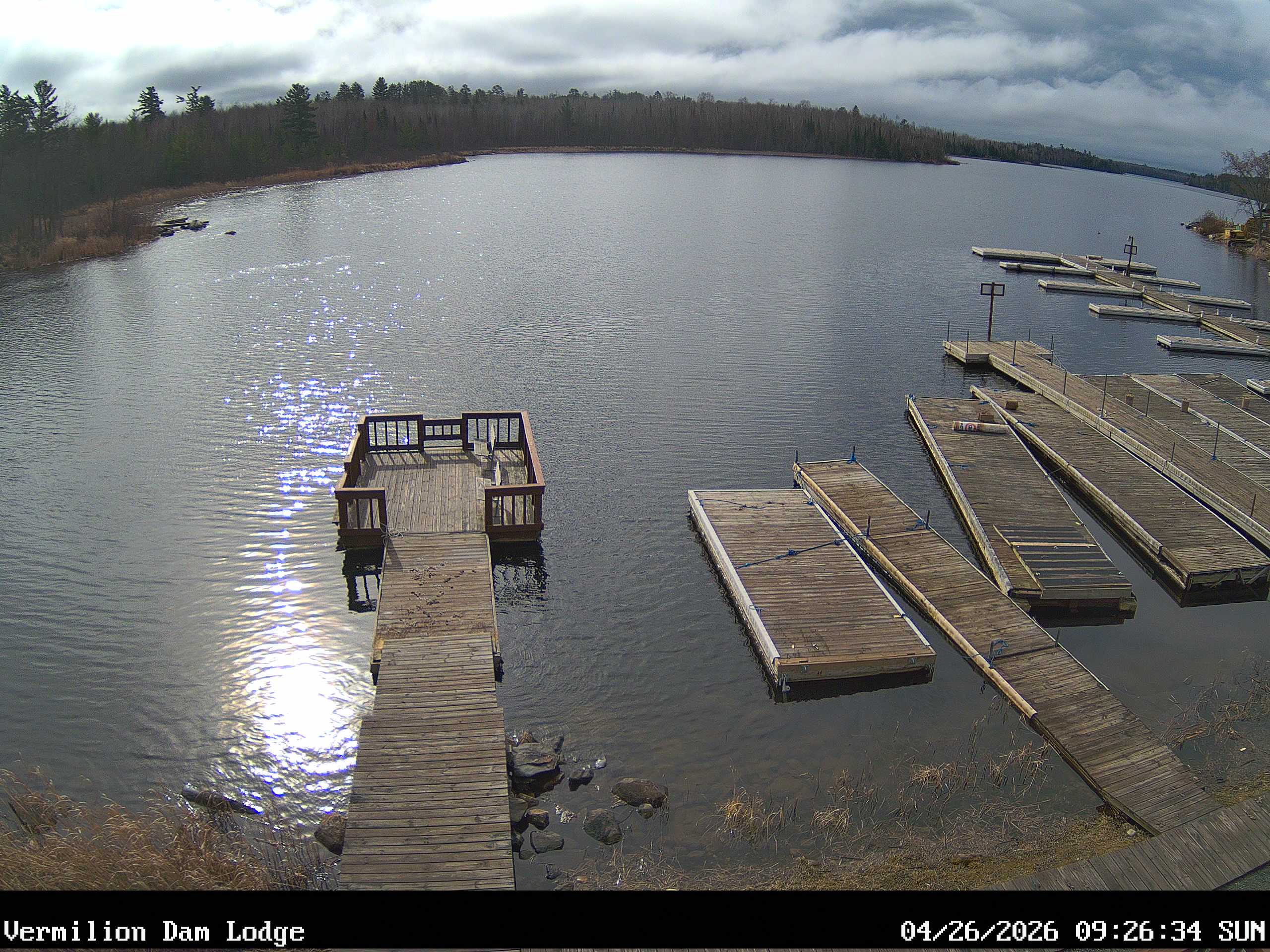 Cook MN Lake Vermilion Dam Lodge Live cam & Weather